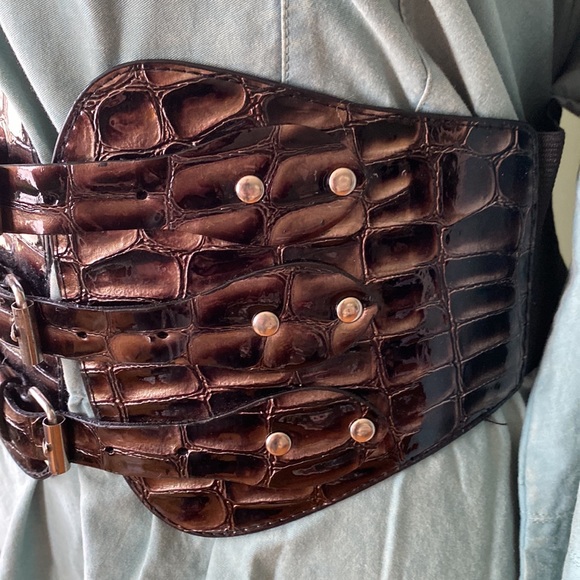 Wide belt for women, 28” main image 4